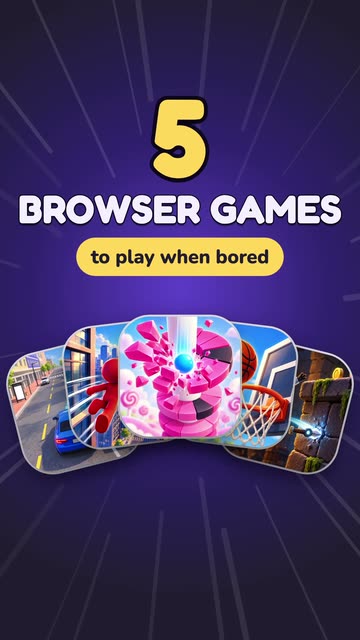 Countdown video cover: 5 browser games to play when bored