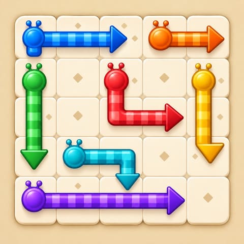 Loose Ends — Rope Untangle Arrow Puzzle Game | Arcade Whale